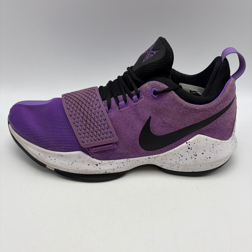 Nike PG 1 Bright Violet Paul George Basketball Shoes Mens 7 Sneakers 878627-500